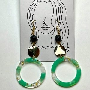 Resin earrings